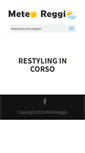 Mobile Screenshot of meteoreggio.it